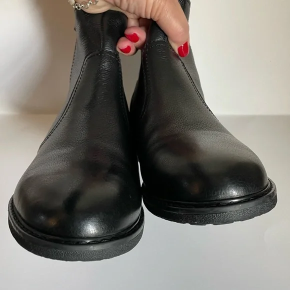 Easy Spirit Juna Casual Booties Leather Black, Size 10 - Picture 7 of 14